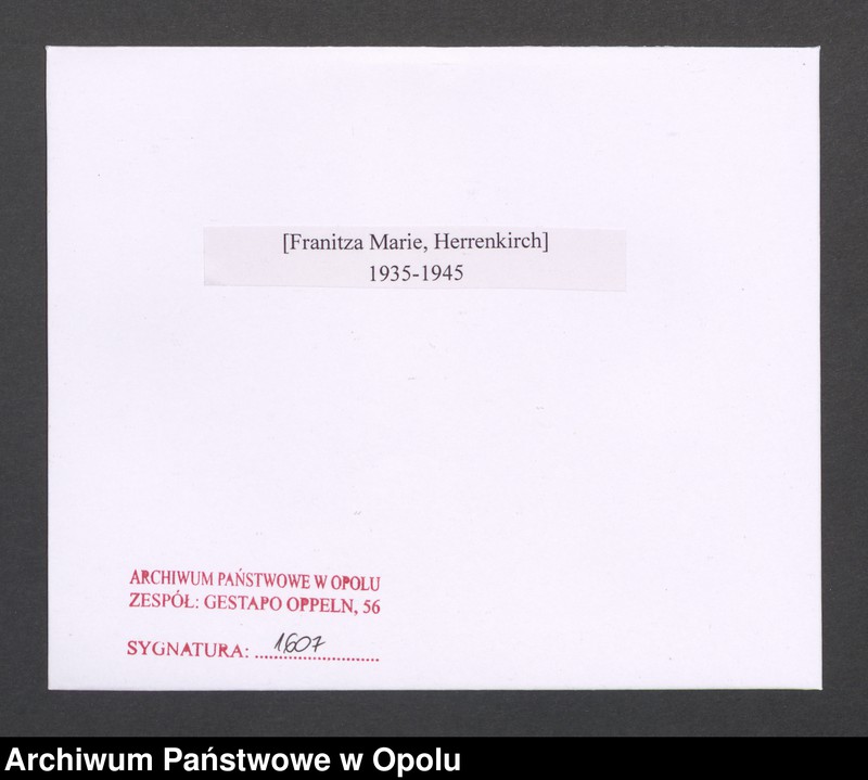 Obraz 2 z jednostki "[Franitza Marie, Herrenkirch]"