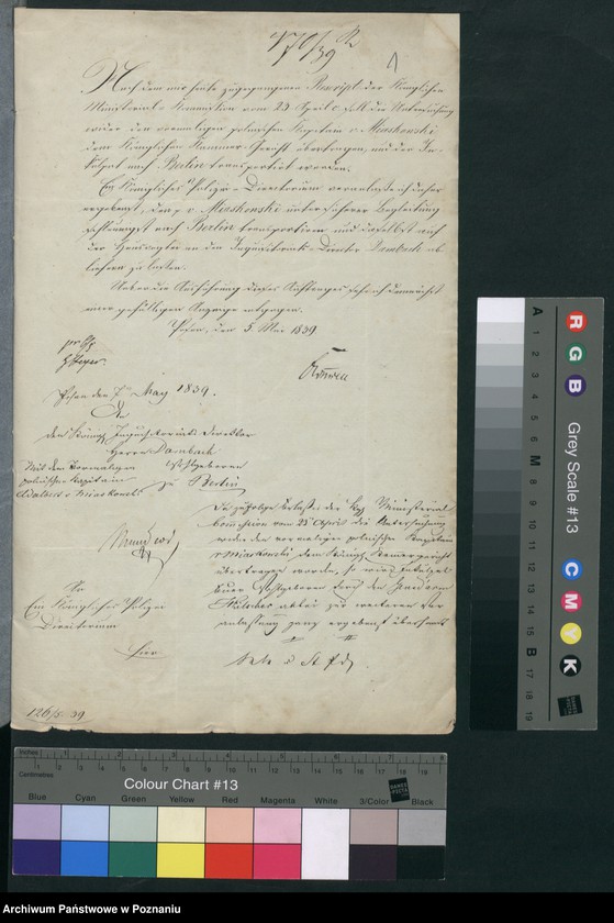 Obraz 4 z jednostki "A. betr. Adalbert von Miaskowski, ehemaliger Kapitän"