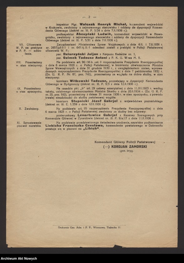 image.from.unit.number "Rozkazy personalne Komendanta Głównego Policji Państwowej"