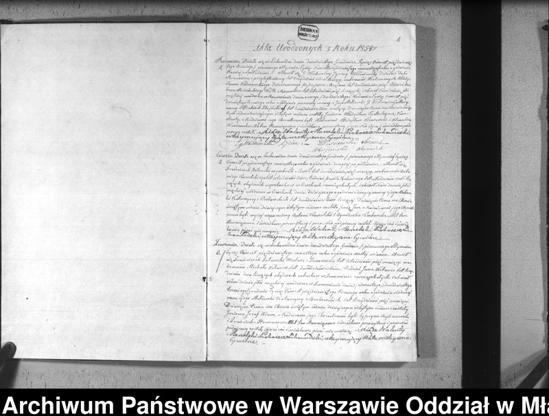 image.from.unit.number "Akta urodzin, małżeństw i zgonów"