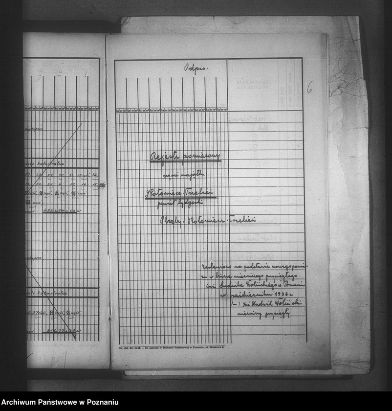 Obraz 10 z jednostki "Rejestr pomiarowy majątków Kotomierz-Trzebień powiatu bydgoskiego"