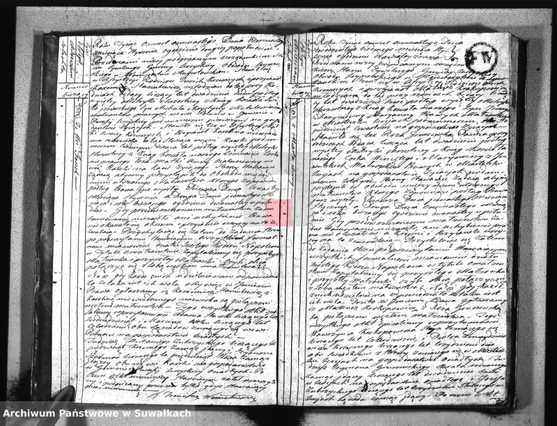 image.from.unit.number "Akta urzędnika stanu cywilnego gminy i parafii sereyskiey zaślubionych od dnia 1-go stycznia 1818 do ostatniego grudnia tegoż roku"