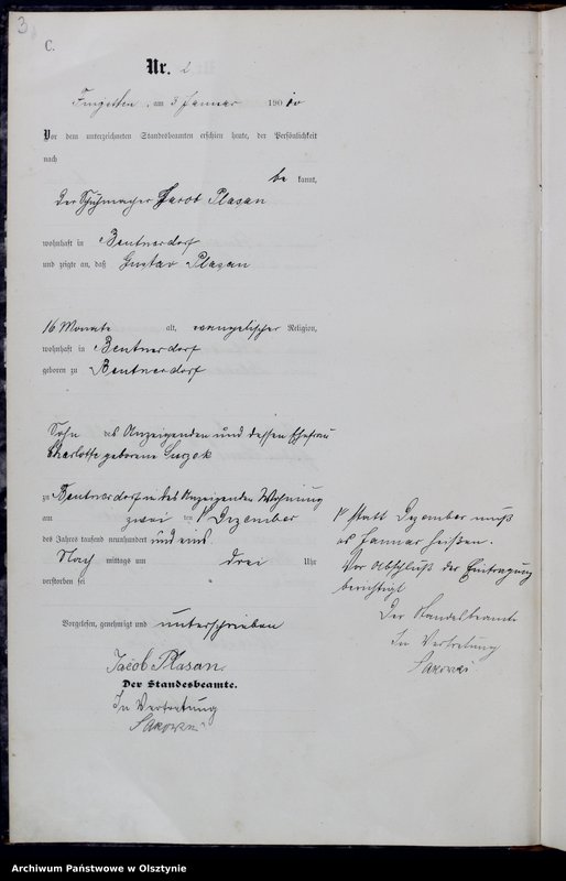 image.from.unit.number "Sterbe-Haupt-Register Nr 1 - 129"
