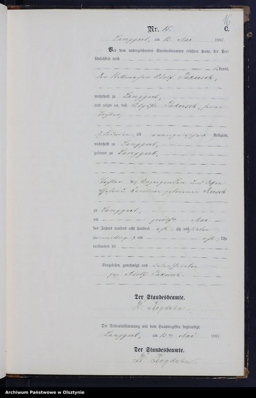image.from.unit.number "Sterbe-Neben-Register Nr 1 - 37"
