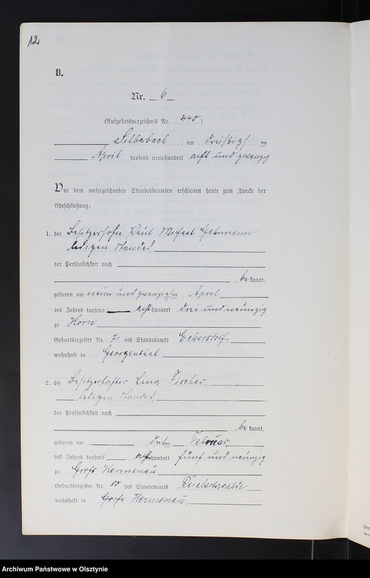 image.from.unit.number "Heirats-Neben-Register Nr 1 - 13"