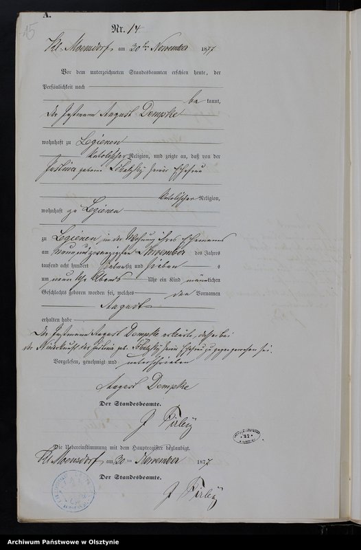 image.from.unit.number "Geburts-Neben-Register Nr 1 - 19"