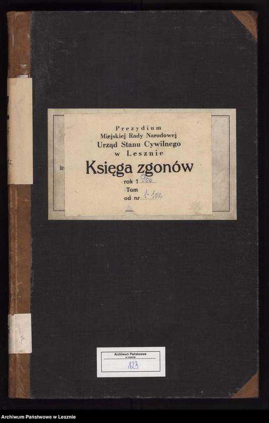 Obraz 2 z jednostki "[Księga zgonów]"