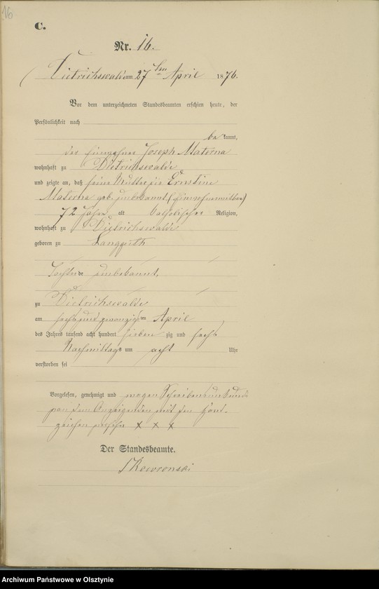 image.from.unit.number "Sterbe-Haupt-Register Nr 1 - 51"