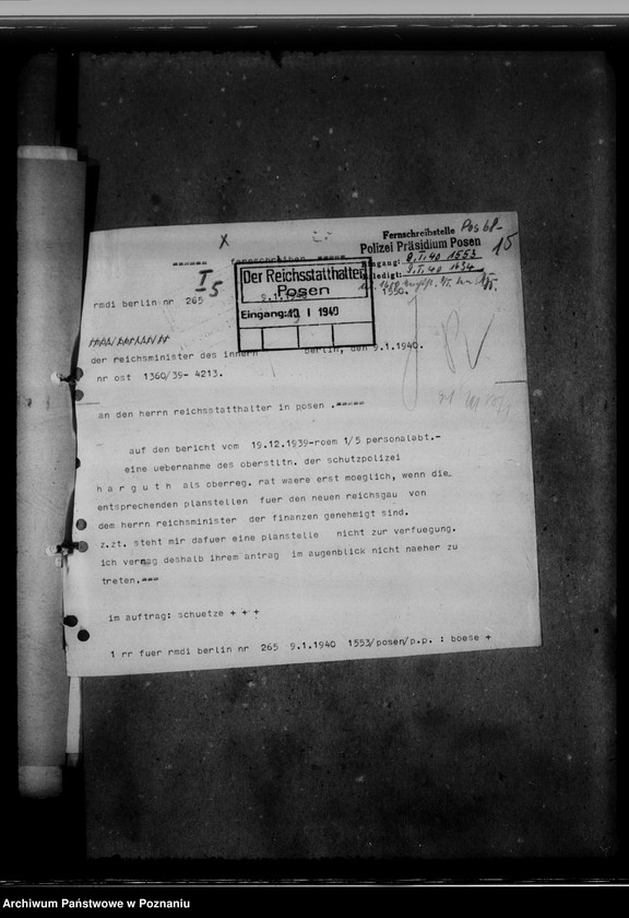 Obraz 19 z jednostki "Abordnung der Beamten"