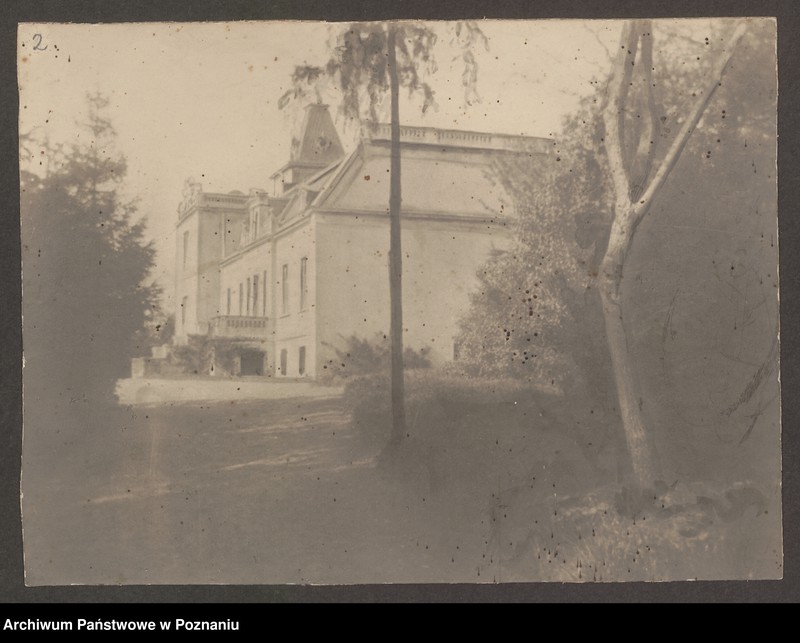 Obraz 5 z jednostki "Szkic i fotografie pałacu w Lechlinie"