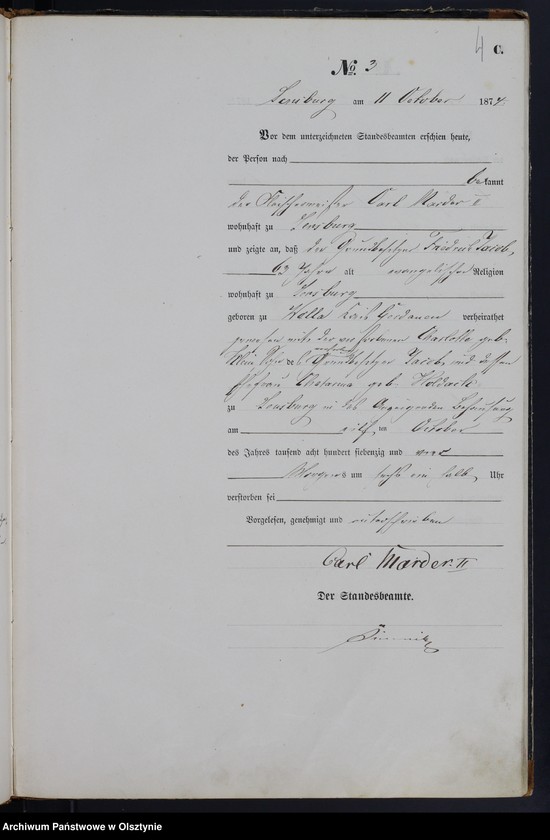 image.from.unit.number "Haupt-Sterbe-Register Nr 1 - 52"