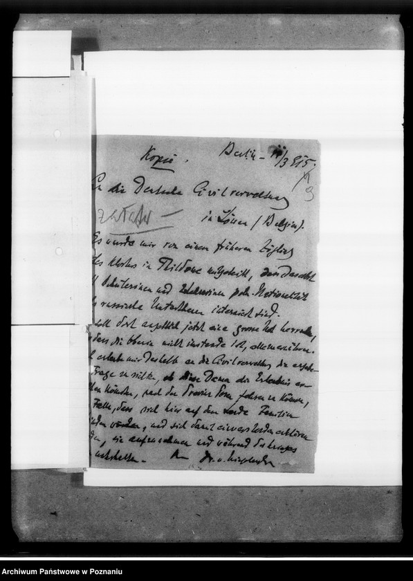 Obraz 14 z jednostki "Belgia - Komitet Pomocy Polakom w Belgii - sprawozdania i korespondencja."