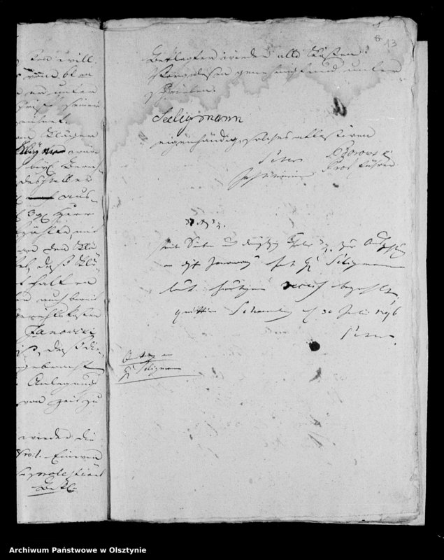 Obraz 11 z jednostki "Janowski aus Waldau contra Pächter Seeligmannsche Eheleute Schuldforderungen betreffend"