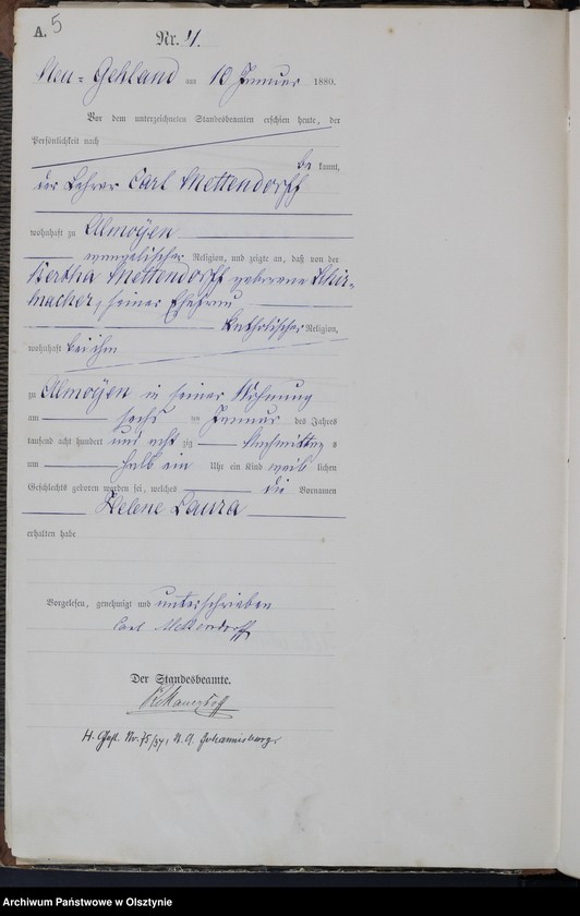 image.from.unit.number "Geburts-Haupt-Register Nr 1 - 78"