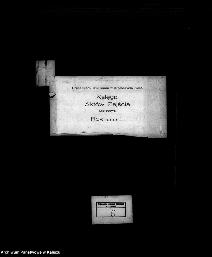 Obraz 2 z jednostki "[Księga zgonów]"