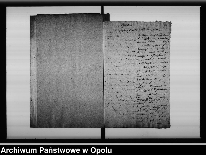 image.from.unit.number "Acta ueber die Einrichtung eines Militair Lazareths vom Jahre 1831"