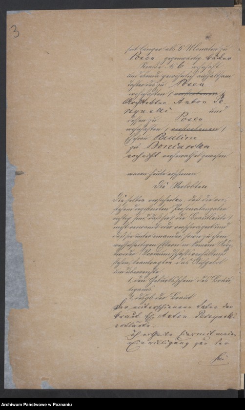 Obraz 5 z jednostki "Die von den Verlobten zum Aufgebot beigebrachten Urkunden pro 1877"