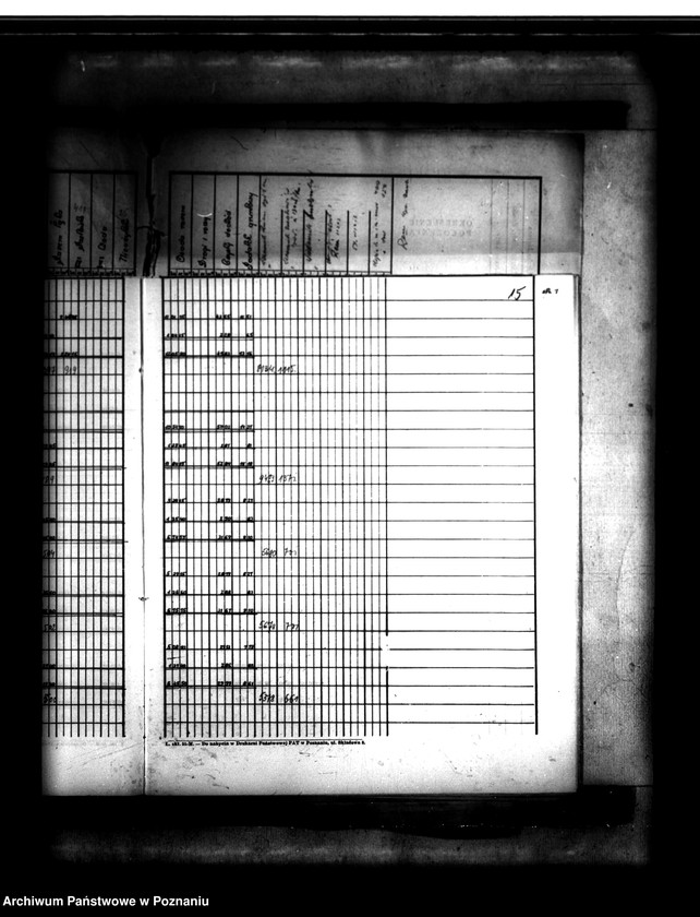 Obraz 19 z jednostki "Tymczasowy rejestr pomiarowo-parcelacyjny majątku Duszniki powiatu szamotulskiego"