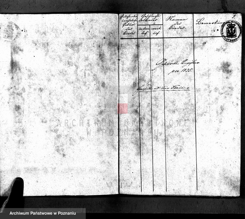 Obraz 3 z jednostki "Geburtsregister"