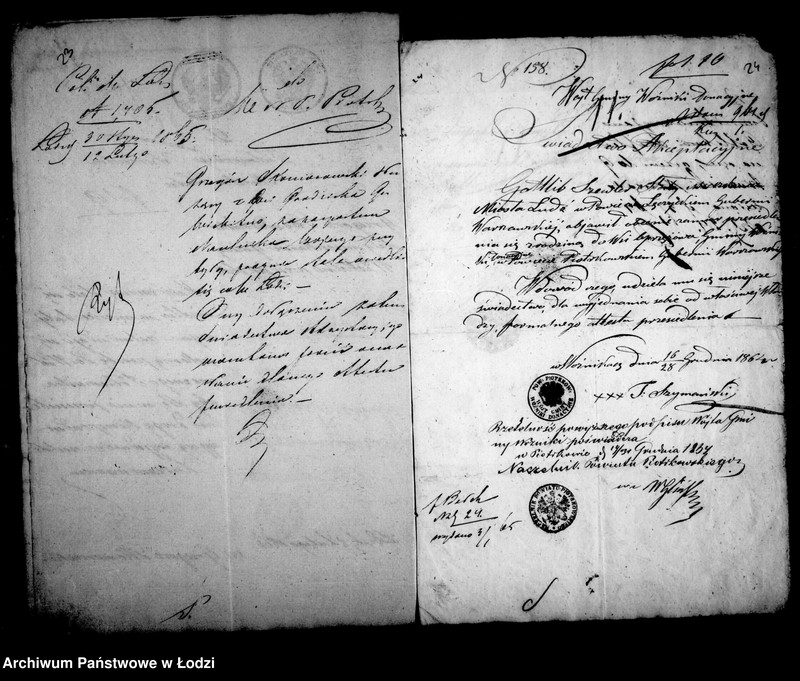 Obraz 19 z jednostki "Akta tyczące się przesiedleń"