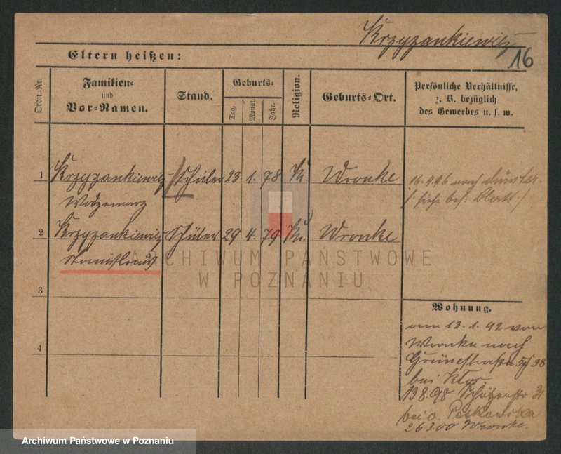 Obraz 16 z jednostki "Krzyżankiewicz - Kszyrski"