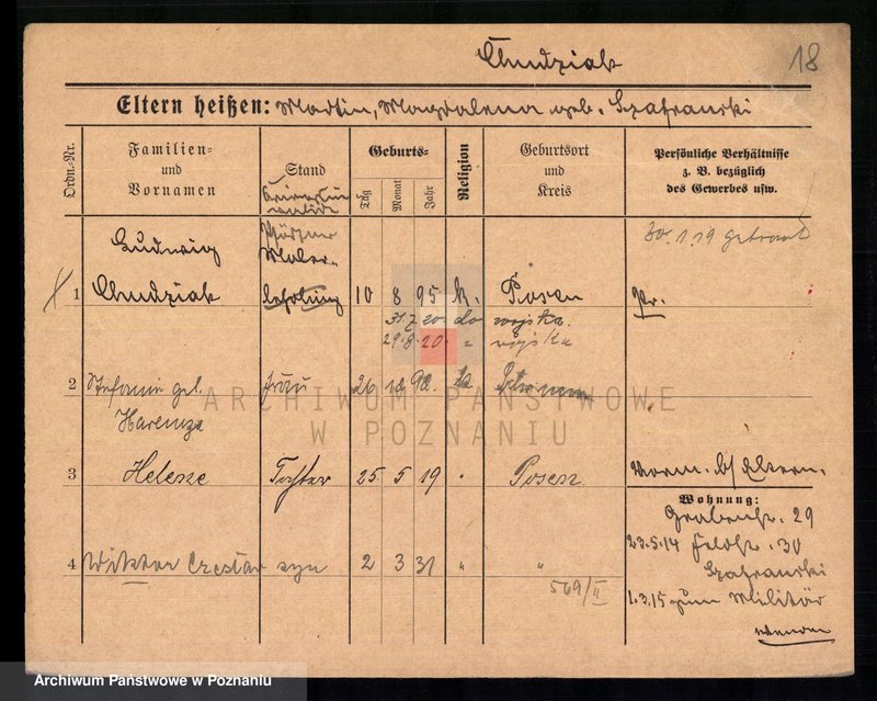 Obraz 19 z jednostki "Chudysiewicz - Chyczewski"