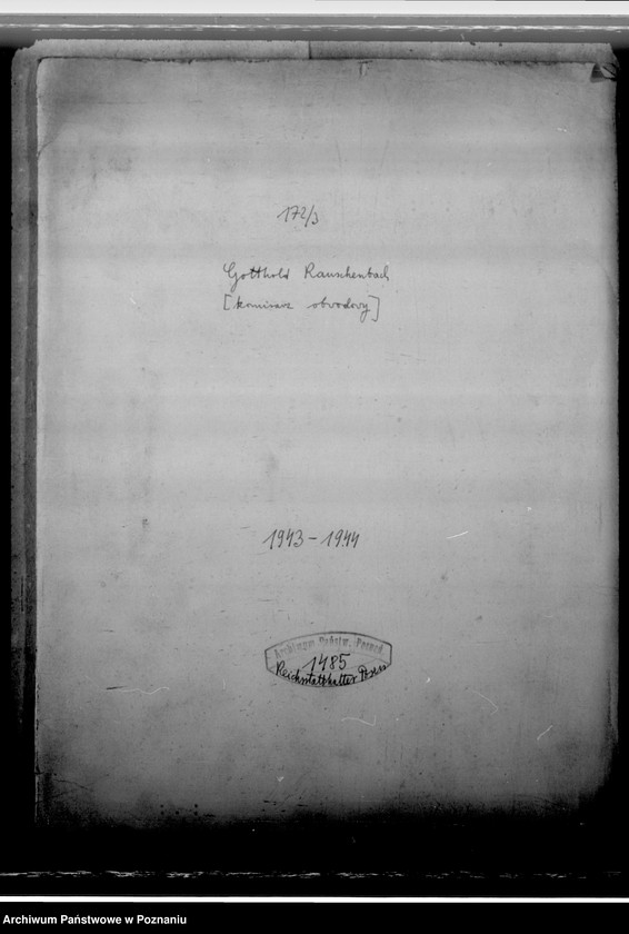 Obraz 4 z jednostki "Rauschenbach, Gotthold - komisarz obwodowy"