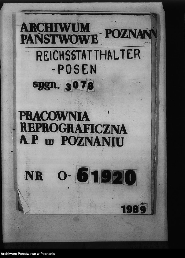 Obraz 1 z jednostki "Opis statyczny zamku w Poznaniu - III"