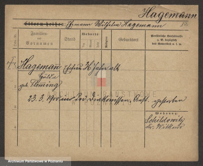 Obraz 13 z jednostki "Hagbeyer - Hajdrichowski (Hei..)"