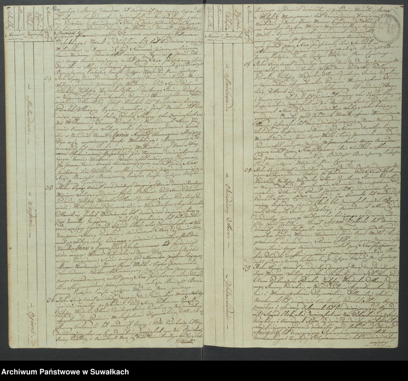 image.from.unit.number "Akta zeszłych gminy puńskiey od dnia 1 stycznia do ostatniego grudnia 1822 roku"