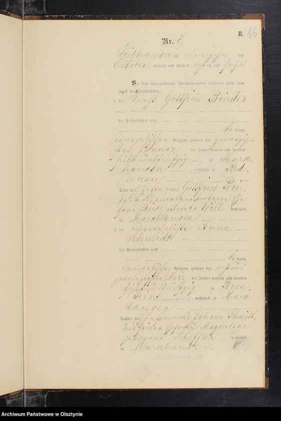 image.from.unit.number "Heiraths-Neben-Register Nr 1 - 9"
