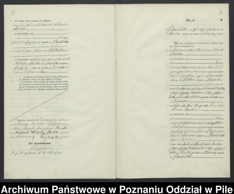 Obraz 6 z jednostki "Księga małżeństw"