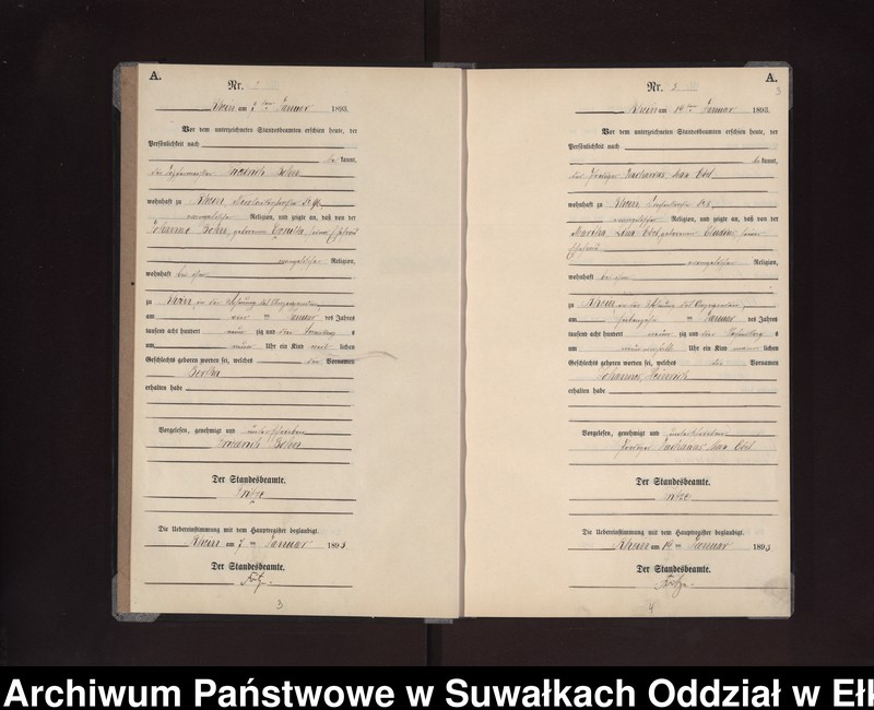 image.from.unit.number "Geburts-Neben-Register des Preussischen Standes-Amtes Rhein Kreis Loetzen"