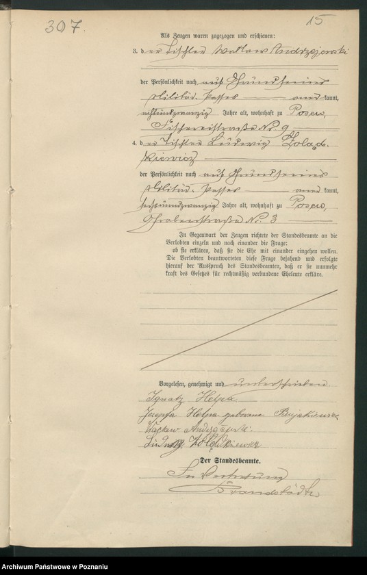 Obraz 17 z jednostki "Księga małżeństw t. II"