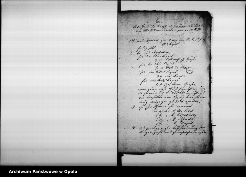 Obraz 5 z jednostki "Akta betreffend die Wahl der Stadtverordneten und Rathmänner für das Jahr 1814-15"