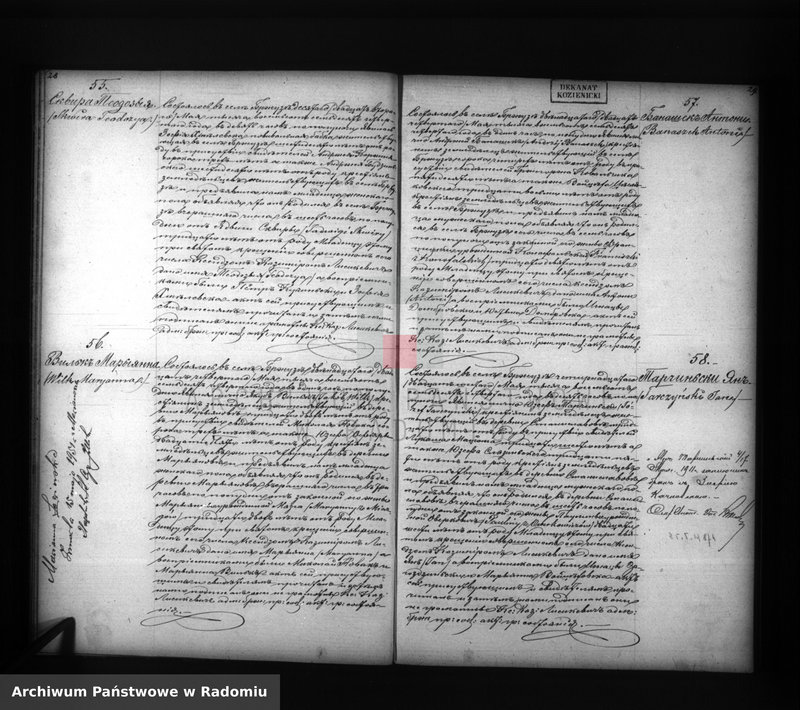 Obraz 17 z jednostki "Dublikat aktov graždanskogo sostoâniâ ob uroždennyh, brakosočetavšihsâ i umeršyh Bržuzkago prihoda za 1874 god"