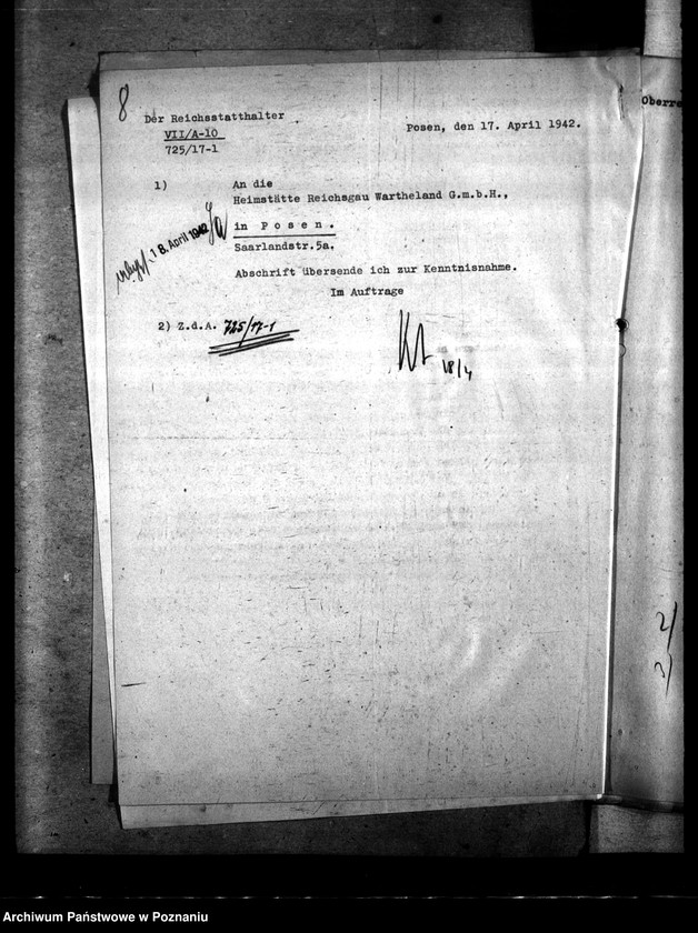 Obraz 14 z jednostki "Posener Kleinwohnungsbau- Gesellschaft mit beschränkter Haftung"