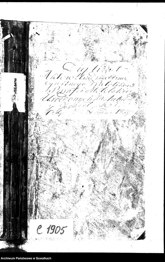 image.from.unit.number "Duplikat Aktów Urzędnika Stanu Cywilnego Katolików Parafii Metelskiey Urodzonych, Zaślubionych y Zmarłych Od 1 Stycznia do 1 Grudnia 1829"