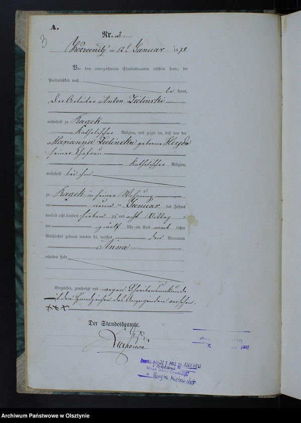 image.from.unit.number "Geburts-Haupt-Register Nr 1 - 77,1 - 88,1 - 81 i 1 - 69"