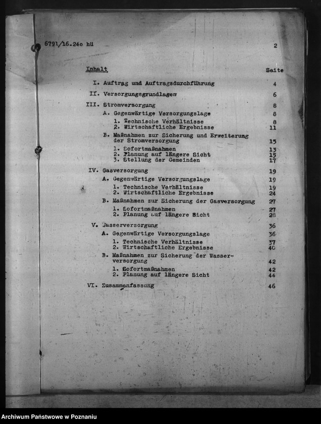 Obraz 6 z jednostki "Rehmengutachten über die Energieversorgung im Regierungsbezirk Hohensalza - Inowrocław"