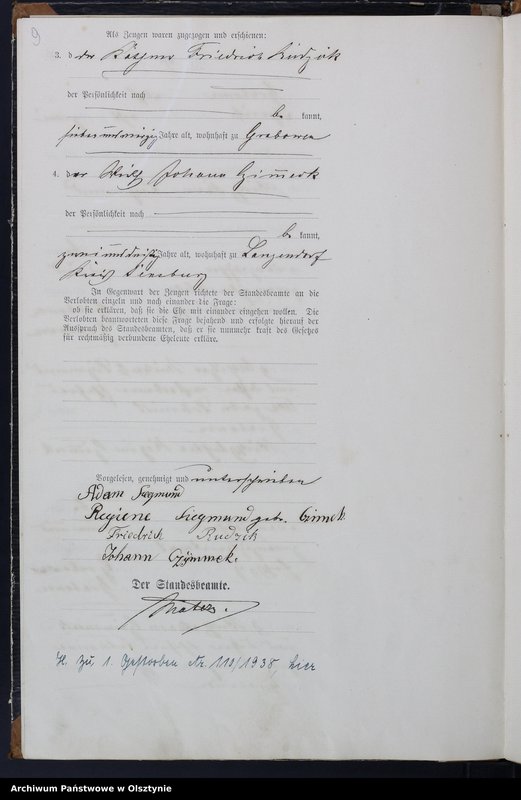 image.from.unit.number "Heiraths-Haupt-Register Nr 1 - 13"