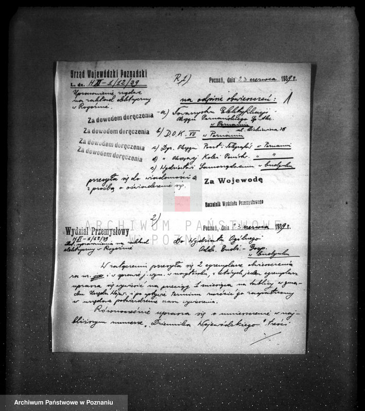 Obraz 5 z jednostki "/Urządzenie zakładu elektrycznego w Rogoźnie/"