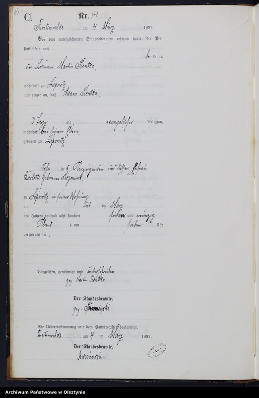 image.from.unit.number "Sterbe-Neben-Register Nr 1 - 86"
