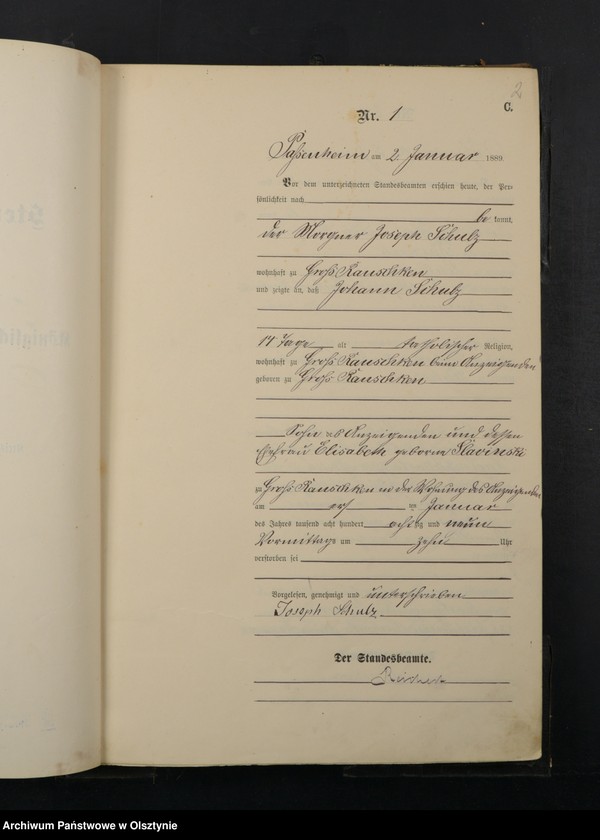 image.from.unit.number "Sterbe-Haupt-Register Nr 1 - 146"