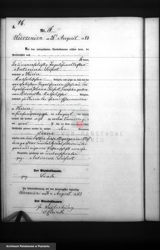 Obraz 18 z jednostki "Księga urodzeń"