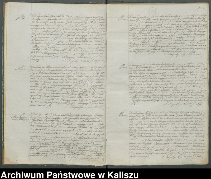 Obraz 7 z jednostki "Książka duplikat aktów urodzeń, zaślubień i zejść"