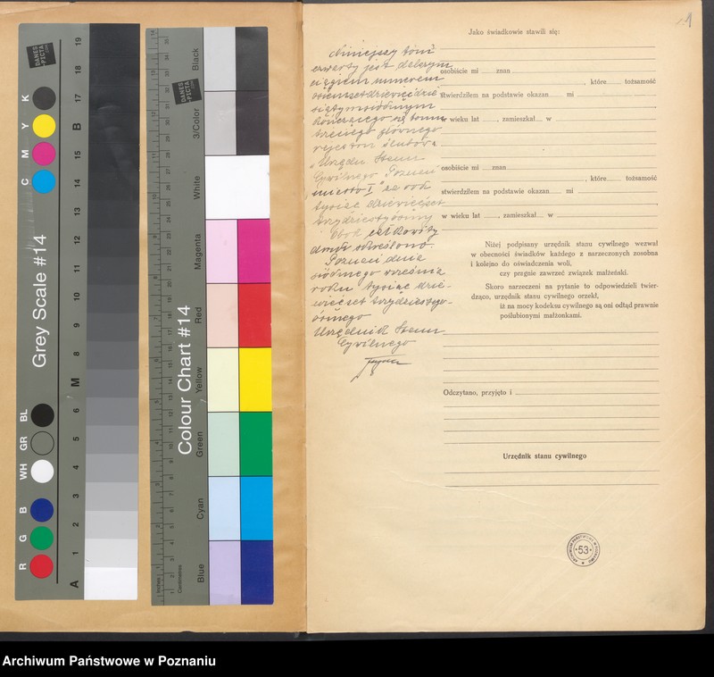 Obraz 3 z jednostki "Księga miejscowa małżeństw tom IV [Rejestr główny małżeństw]"