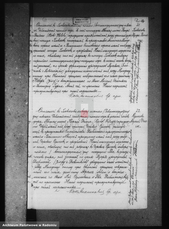 image.from.unit.number "Dublikat aktov graždanskago sostoâniâ rimsko kat. prihoda Glovačov za 1905 god"