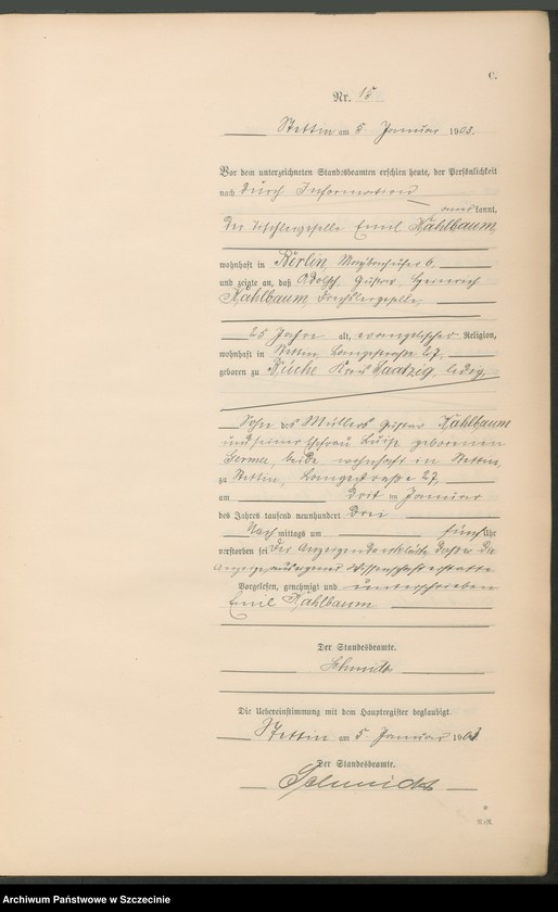 image.from.unit.number "Sterbe-Register (Neben-Register) Band I"
