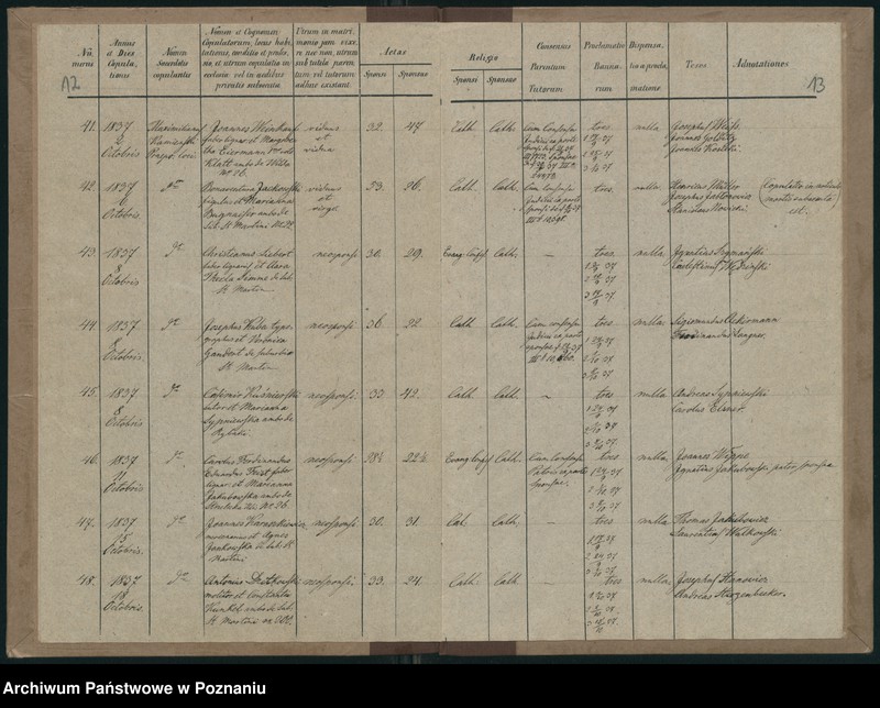 Obraz 9 z jednostki "Księga małżeństw"